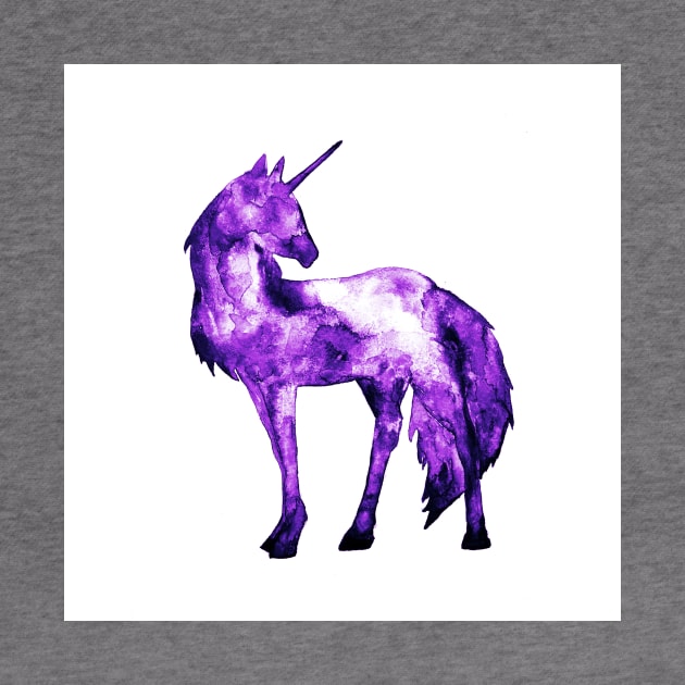 Neon unicorn by Luba_Ost